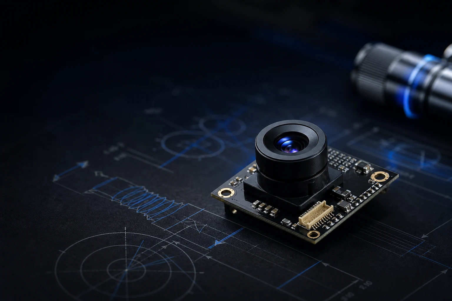 Camera module engineering and optical design