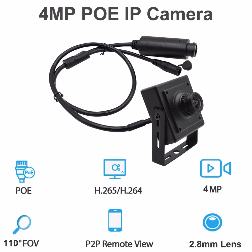 4MP Wide-Angle PoE Box Camera — Hero view