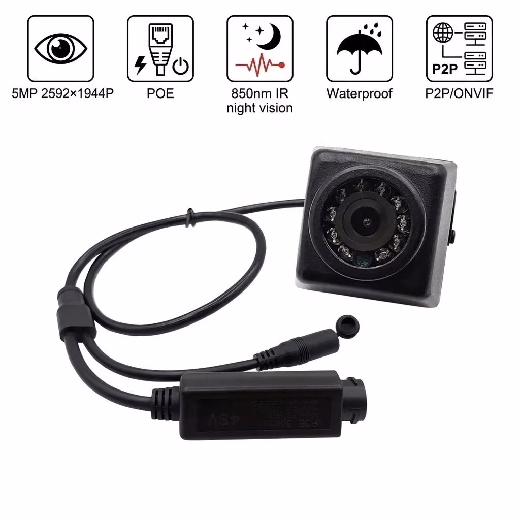 5MP Infrared PoE Network Camera — Hero view
