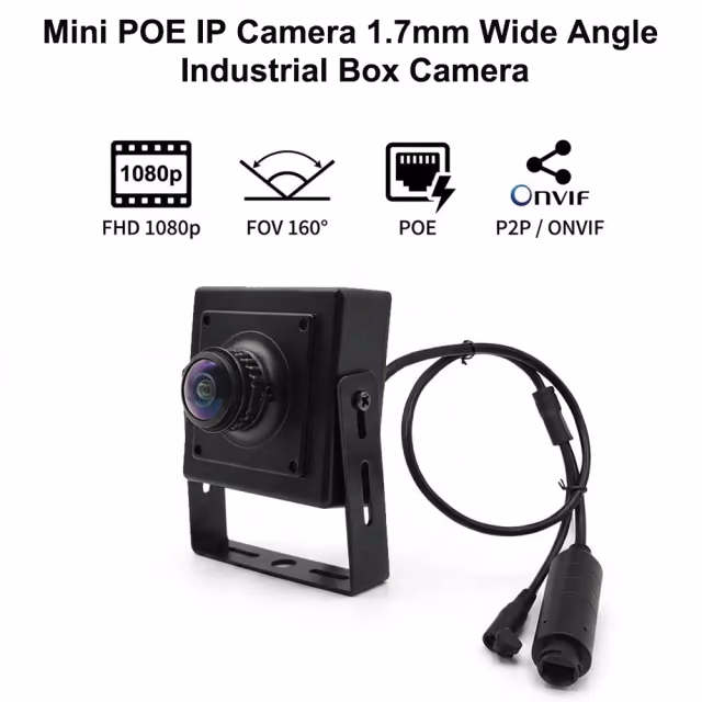 160° Wide-Angle Mini PoE Camera camera module