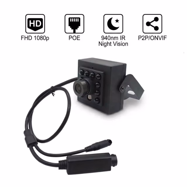 940nm IR Mini PoE Camera camera module