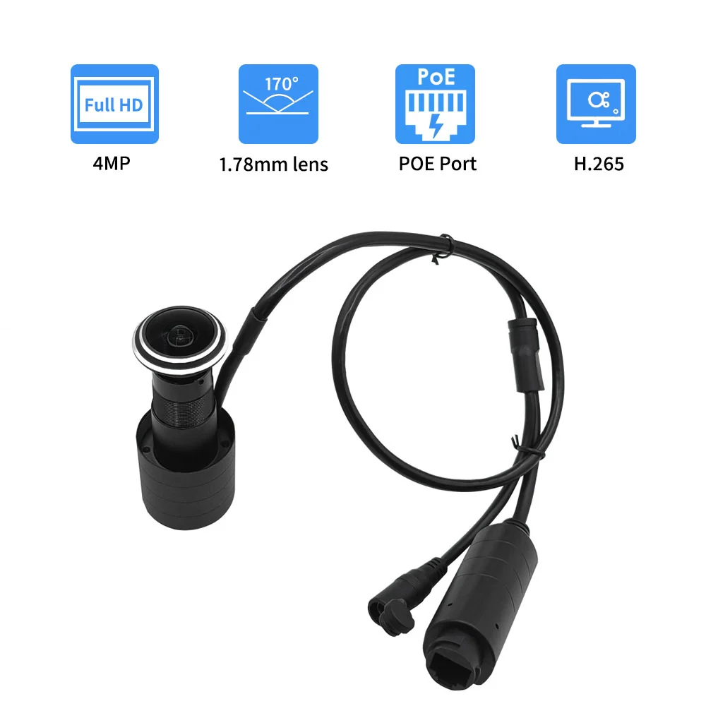 170° PoE Door Viewer Camera camera module